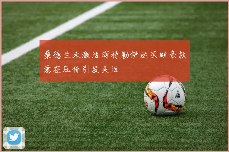 桑德兰未激活海特勒伊达买断条款意在压价引发关注